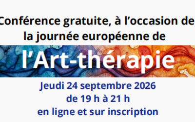 Conférence du 24.09.2026 à l’occasion de la Journée européenne de l’Art-thérapie